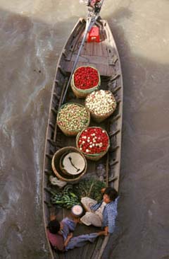 Floating Market, Mekong Delta, Vietnam