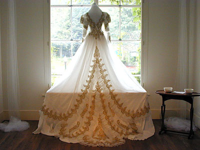 Photograph of wedding dress